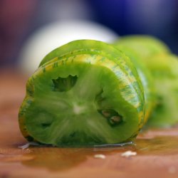 Tomat <br>'Green Zebra'<br><i>Lycopersicon esculentum</i>