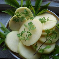 Klrabi, klroe <br>'Wilhelmsburger'<br><i>Brassica napus var. napobrassica </i>