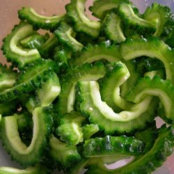 Balsamble, <br>bitteragurk, karela <br><i>Momordica charantia </i>