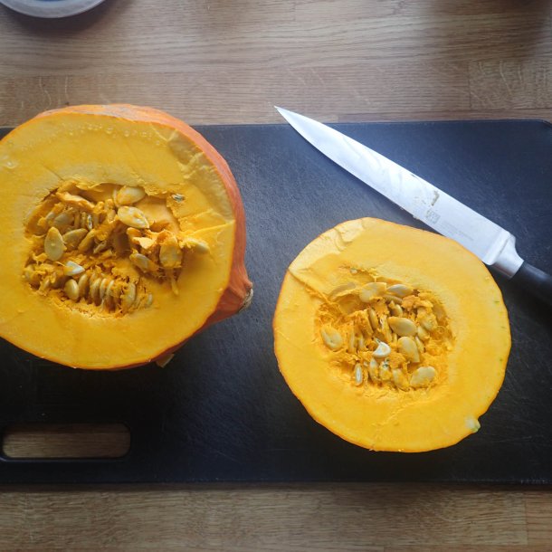 Grskar, Hokkaido- <br>'Uchiki kuri' <br><i>Cucurbita maxima</i>