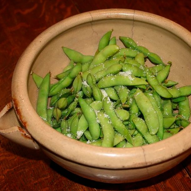 Edamame, sojabnne<br>'Fiskeby V'<br><i>Glycine max</i>