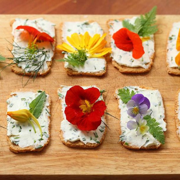 Spiselig <br>blomsterblanding<br><br>